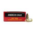 AMER EAGLE 357 SIG 125GR FMJ 50RD/BX