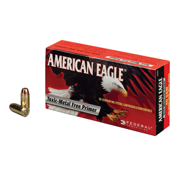 AMER EAGLE 40 S&W 165GR FMJ 50RD/BX