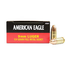 AMER EAGLE 9MM 124GR FMJ 50RD/BX