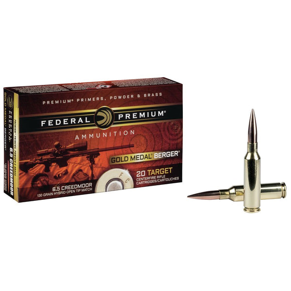 GOLD MEDAL 6.5 CRD 130GR BERG 20RD/BOX