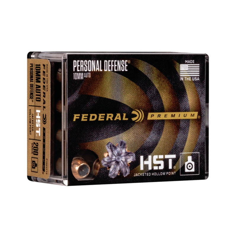 CENTERFIRE 10MM AUTO 200 GR HST 20/BX