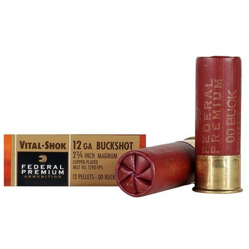 VITAL-SHOK 12GA 2.75IN MAG 12P 00 5RD/BX