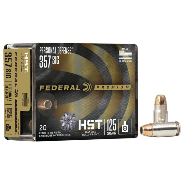 PREM 357 SIG 125GR HST JHP 20/BX