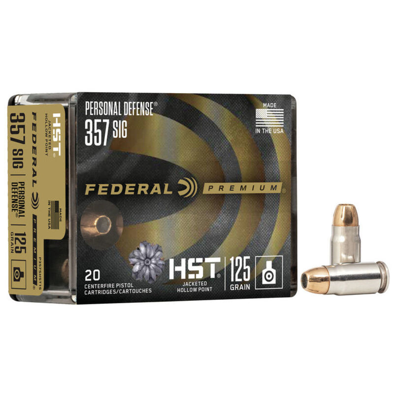 PREM 357 SIG 125GR HST JHP 20/BX