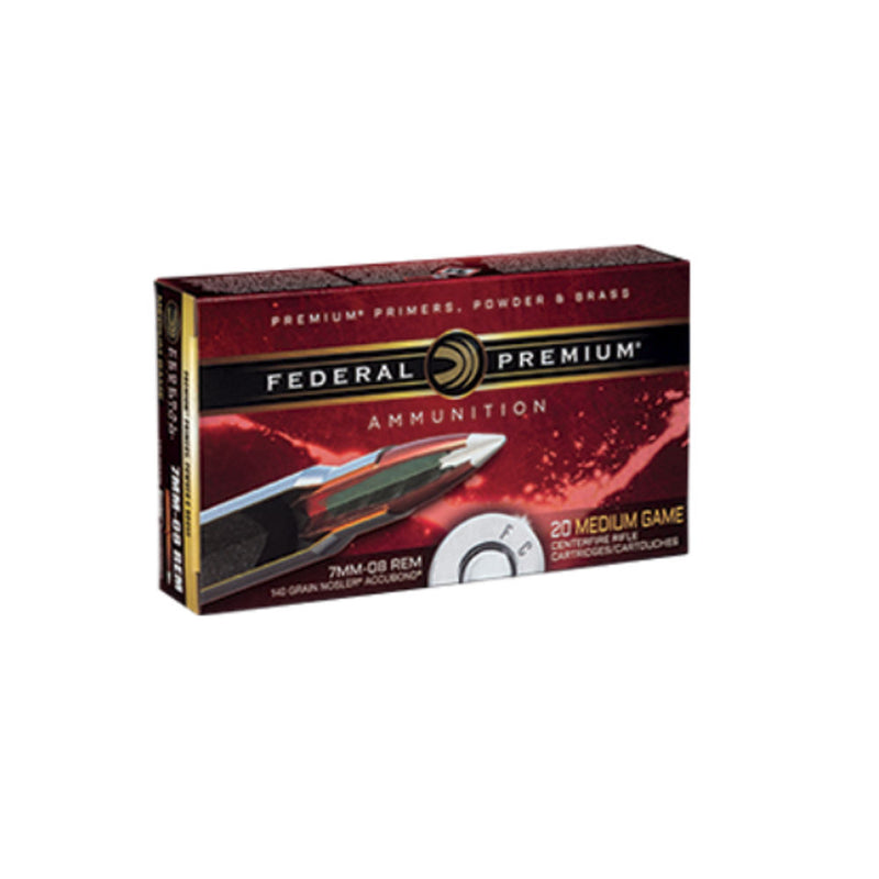 VITAL-SHOK 7MM-08 140 GR NOS ACCU 20/BX