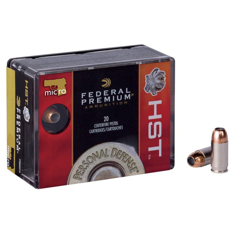 PREMIUM PD 9MM 150GR HST 20RD/BX