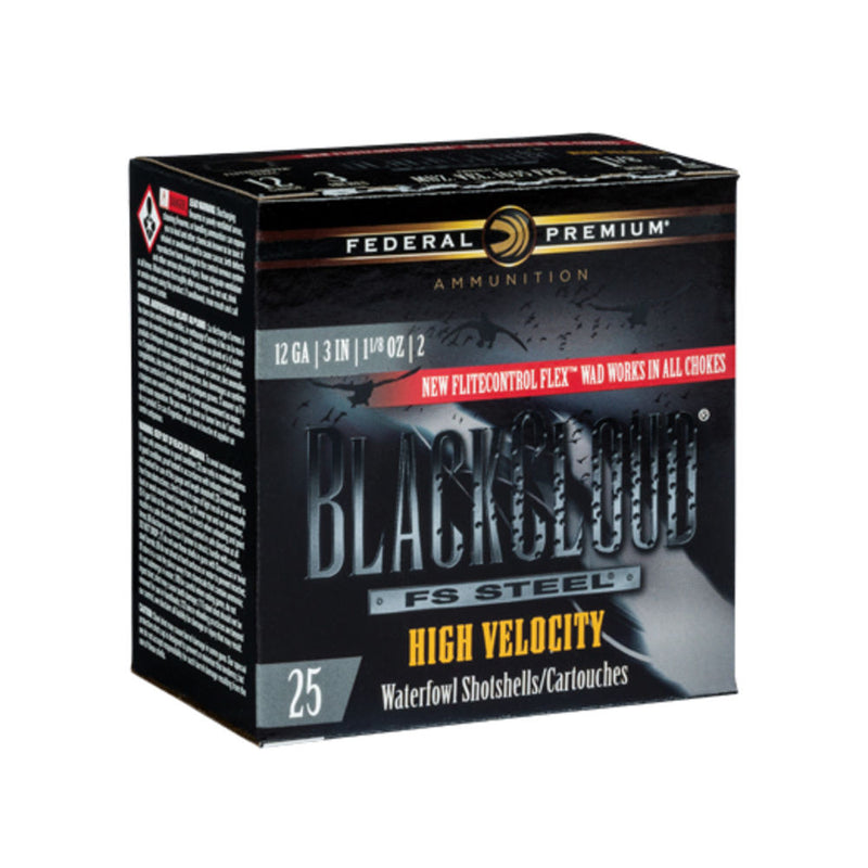 BLK CLD HV 12GA 3IN 1-1/8OZ 3 25RD/BX