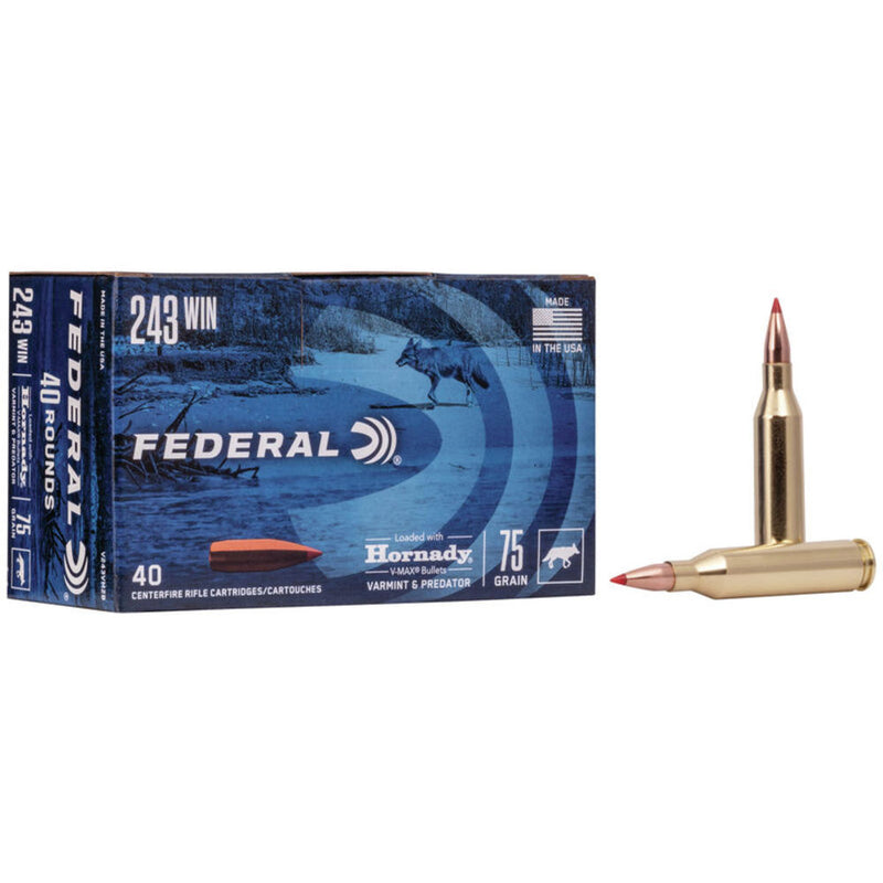 243 WIN 75GR V-MAX 40/BX