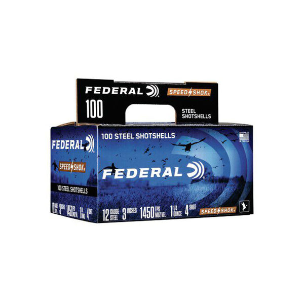 SPEED SHOK 12GA 3IN 1 1/4OZ 4 100/BX