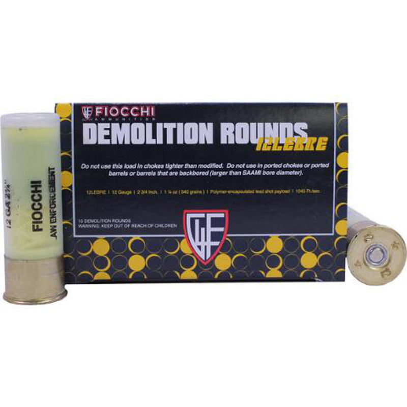 RUBBER SLUG 12GA 2.75IN 1045FPS