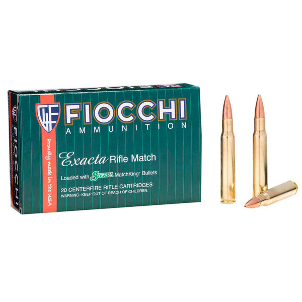 EXACTA 30-06 168GR MATCH KING 20RD