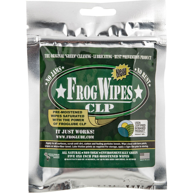 FROG LUBE PASTE WIPES 5PK