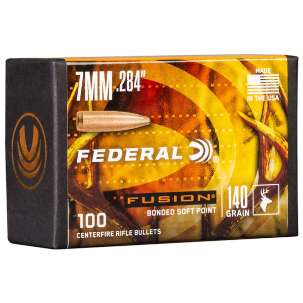 BULLET FUSION 140 GR 284 CALIBER 100/BX