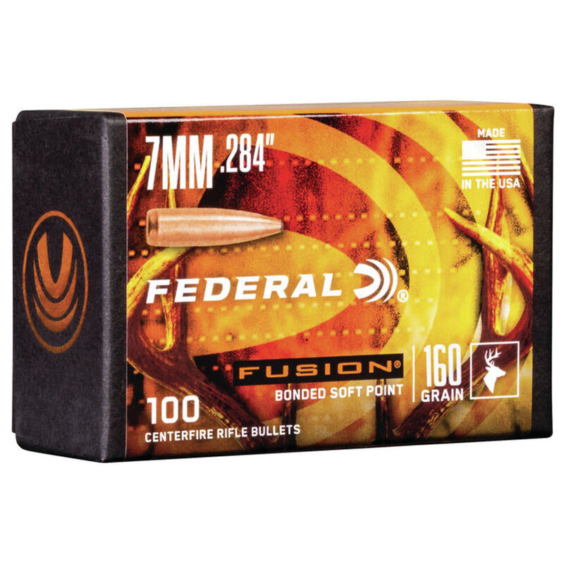 BULLET FUSION 160 GR 284 CALIBER 100/BX
