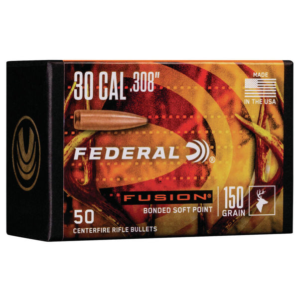 BULLET FUSION 150 GR 308 CALIBER 50/BX