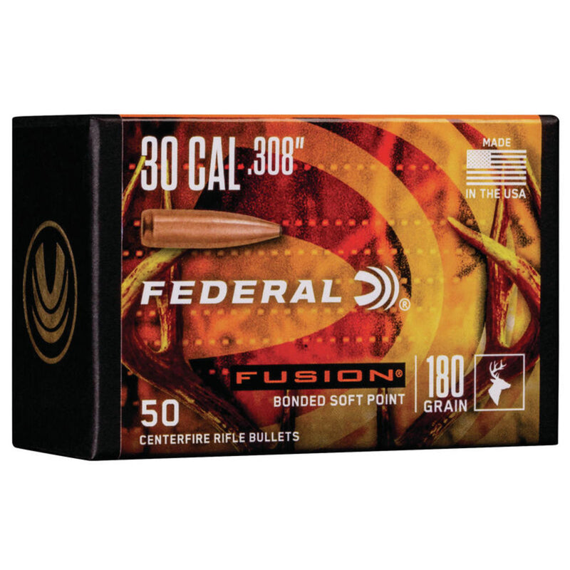 BULLET FUSION 180 GR 308 CALIBER 50/BX