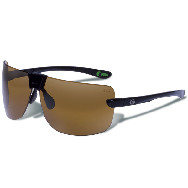 NOVUS BRN W/BRONZE MIR LENS BLK FRM