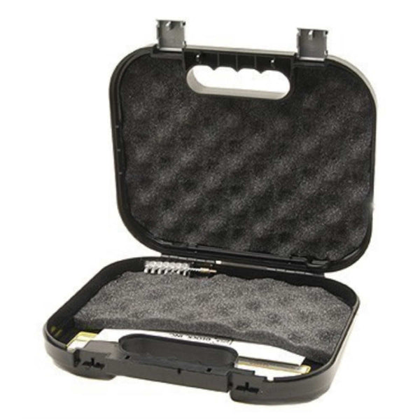 PISTOL CASE W/KEY LOCK W/CLEANING TOOLS