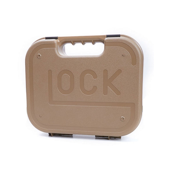 GLOCK PISTOL CASE HINGED COYOTE INCL BOR