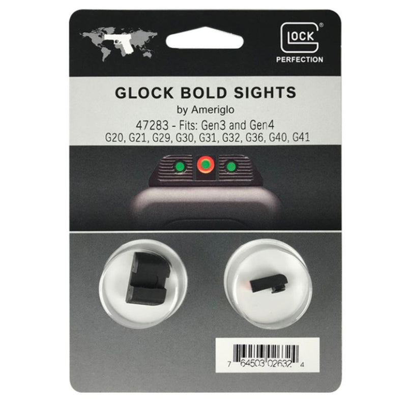 AMGLO NIGHT SIGHT SET .140 WIDTH .165 HT