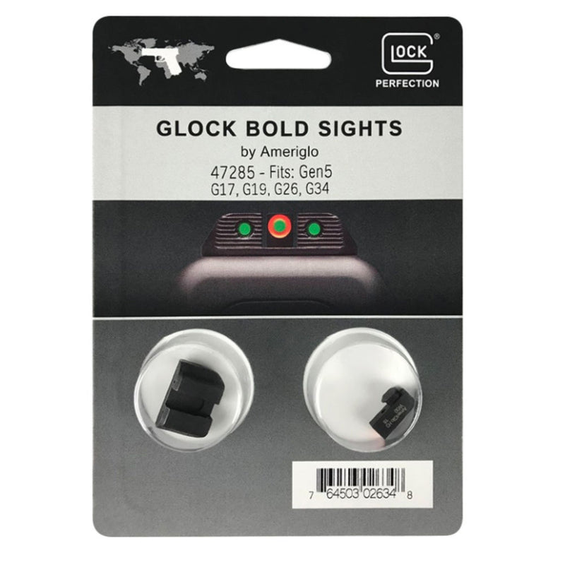 AMGLO NIGHT SIGHT SET .140 WIDTH .200 HT