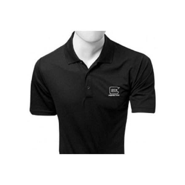 PERFECTION MENS POLO BLACK SMALL