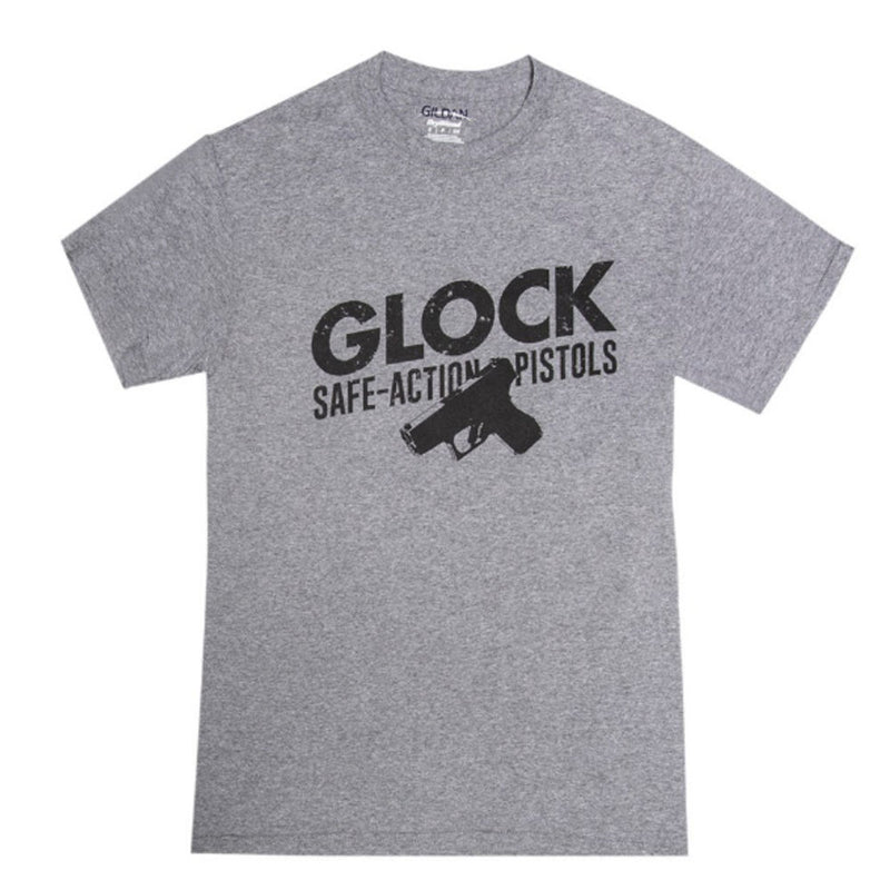 GLOCK SAFE ACTION T-SHIRT HT GREY S