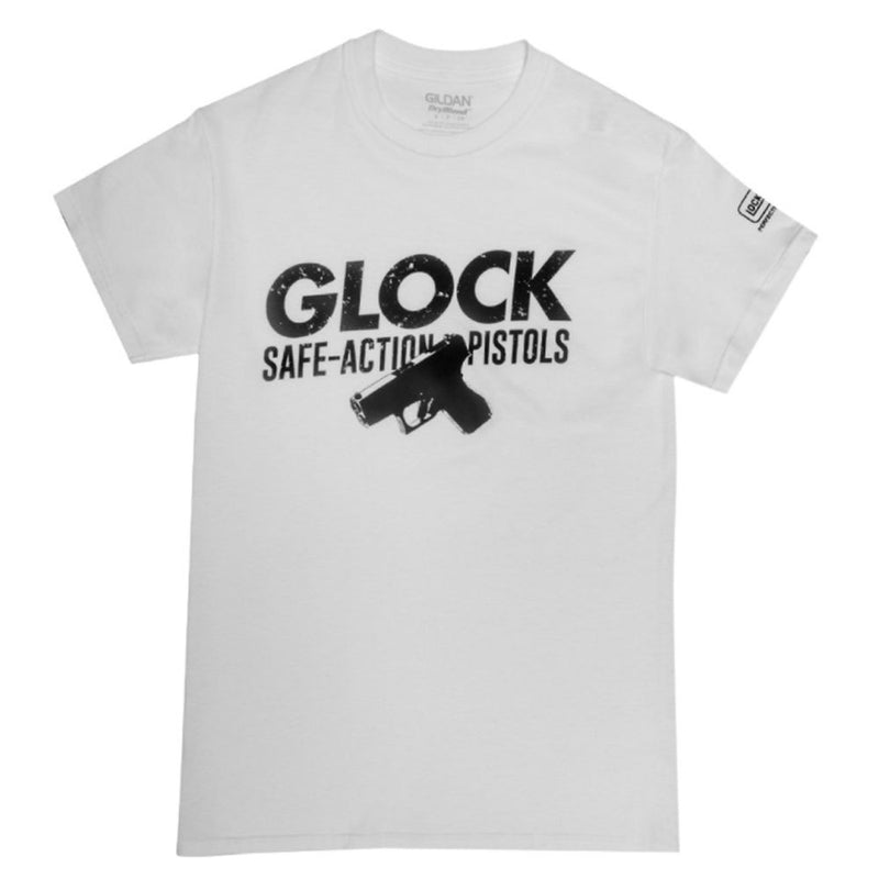 GLOCK SAFE ACTION T-SHIRT WHITE S