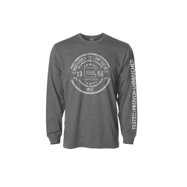 CROSSOVER LONG SLEEVE GREY MEDIUM