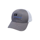 GLOCK BLUE LINE FLAG HAT GREY