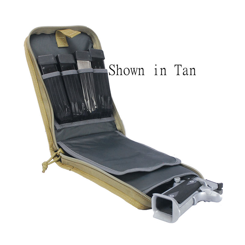 TACTICAL PISTOL CASE BLACK