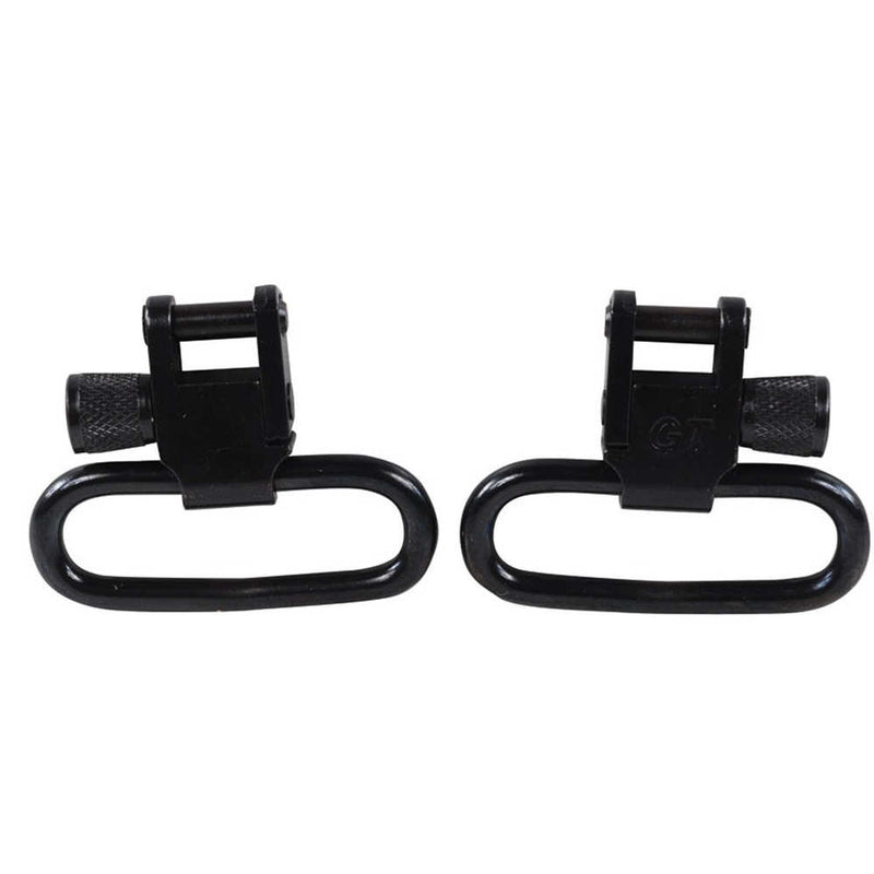 SWIVELS LOCKING BLK OXIDE 1.25IN PAIR