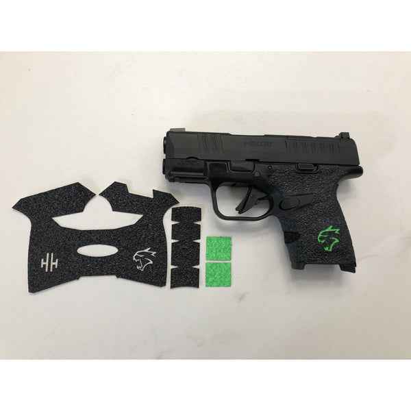 TEXTURED RUBBER GRIP SPR HELLCAT GREEN