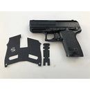 TEXTURED RUBBER GRIP HK USP COMPACT 9/40
