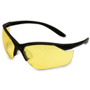 VAPOR II BLK FRAME/AMBER LENS GLASSES