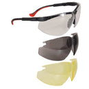 SHARPSHOOTER XC BLK FRM/CLR-AMB-GRY LENS