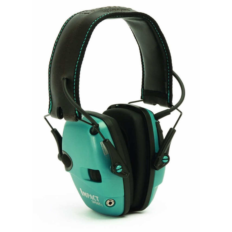 IMPACT SPORT TEAL ELEC EARMUFF NRR 22