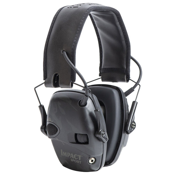 IMPACT SPORT MULTICM BLACK ELEC EARMUFF