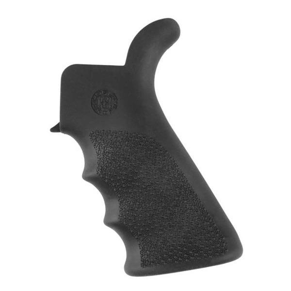 AR15/M16 MLD GRIP RBR BVRTL W/FG BLK