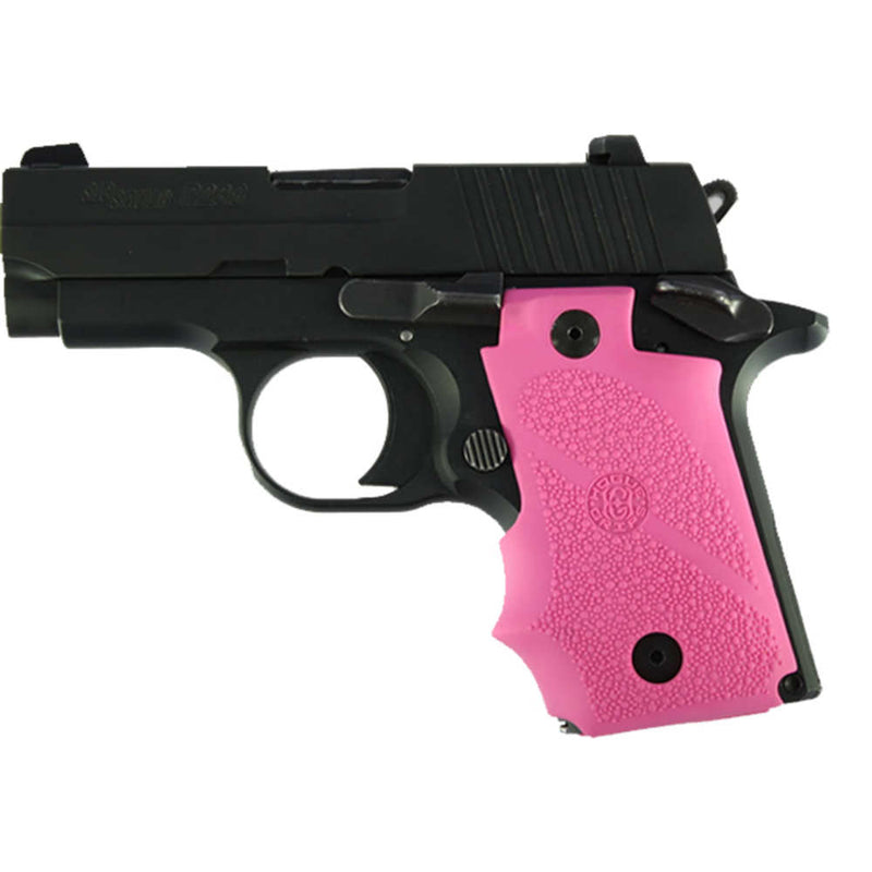 SIG P238 RUBBER GRIP W/FG PINK