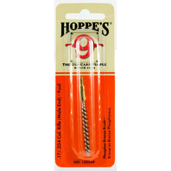 BRONZE 17 CAL MALE RIFLE BORE BRUSH