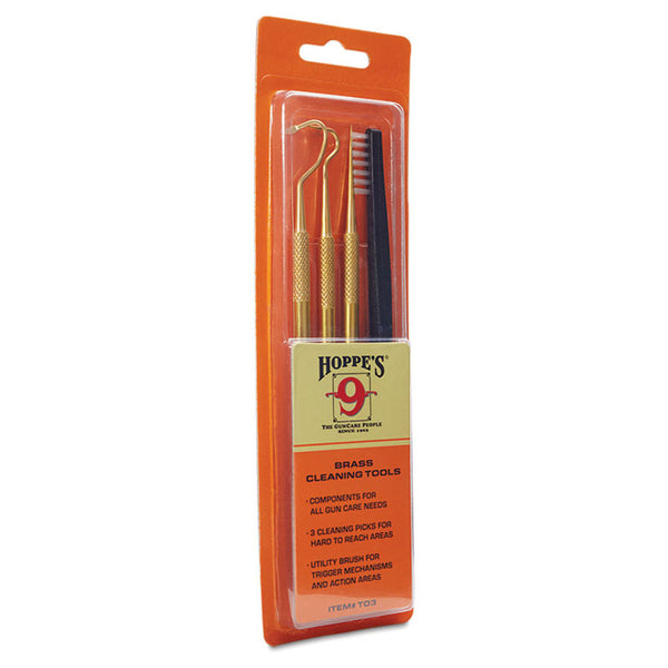 CLEANING PICKS BRASS BLISTER