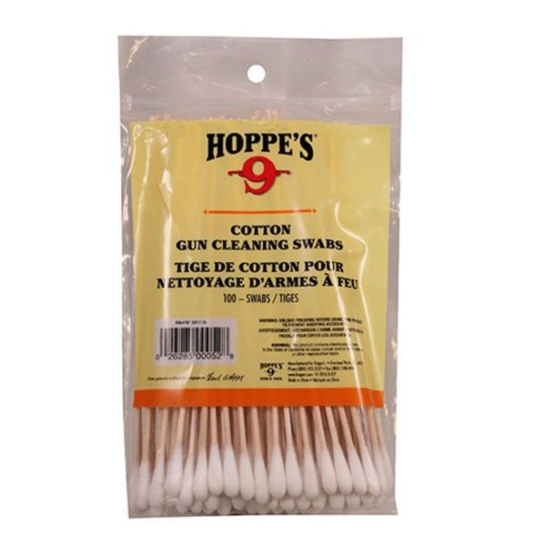 COTTON CLEANING SWAB 100CT WD GR 5.9 BAG