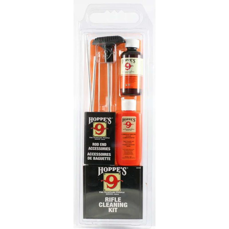 RIFLE 243 CAL CLEANING KIT CLAM