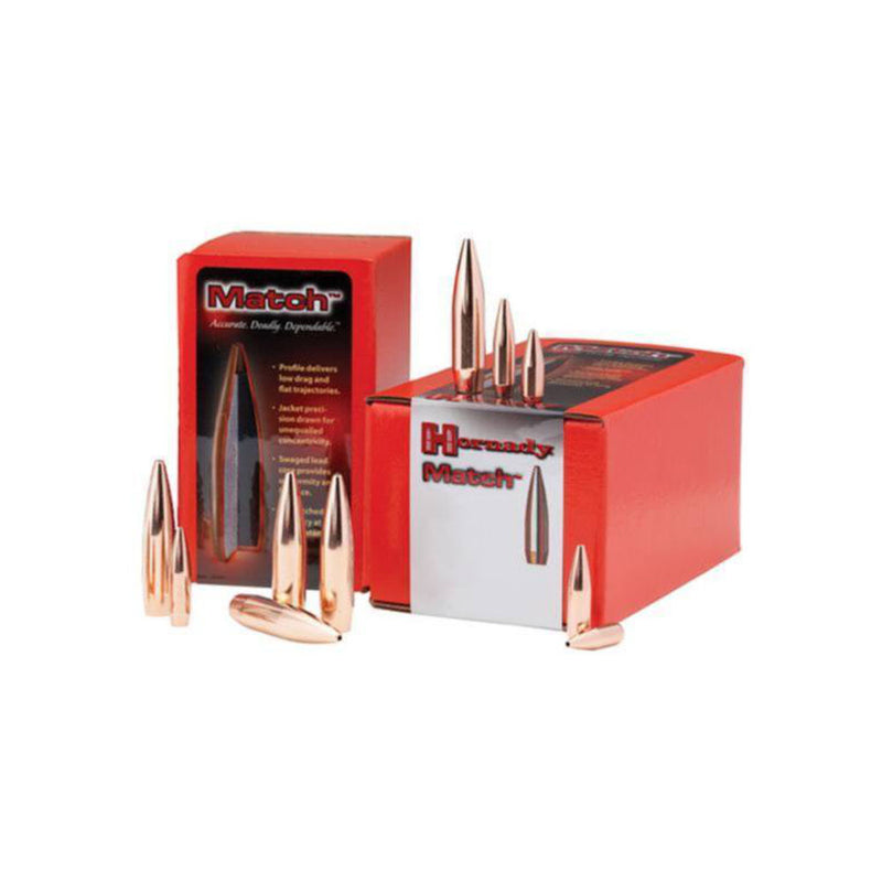 BULLET 22 CAL 52GR BTHP MATCH 6000RD/BX