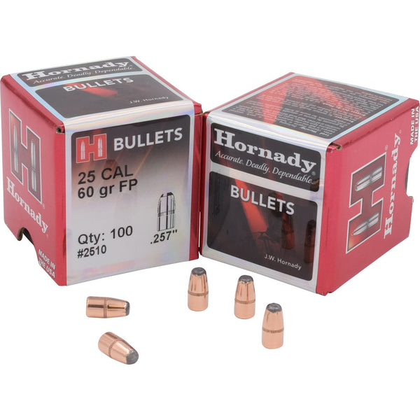 BULLET 25 CAL 257 60 GR FP 100/BX