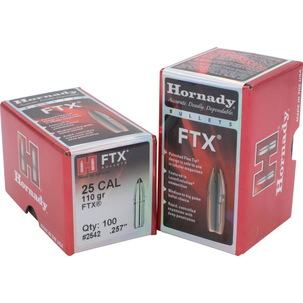 BULLET 25 CAL 257 110 GR FTX