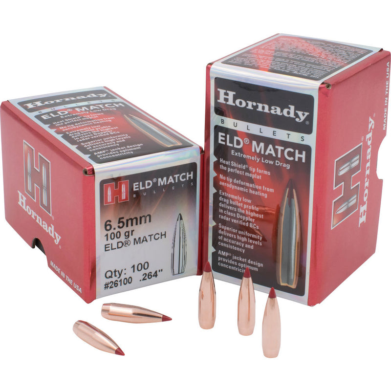 BULLET 6.5MM 264 100 GR ELD MATCH