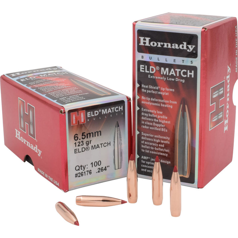 BULLET 6.5MM 264 123 GR ELD MATCH