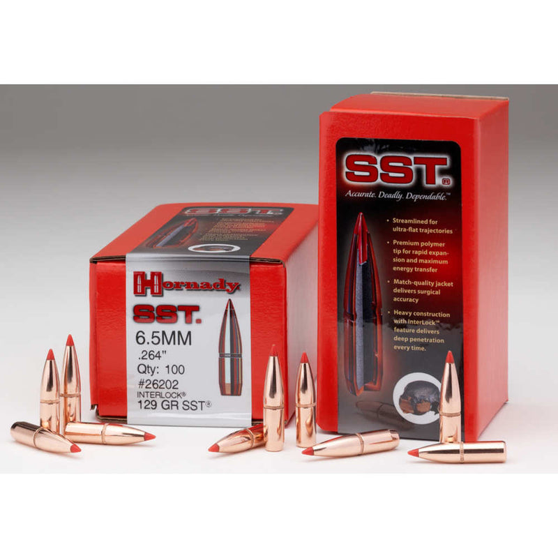 BULLET 6.5MM 264 129 GR SST 100/BX